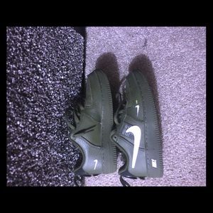 Air Force ones olive green!!!!! Make an offer